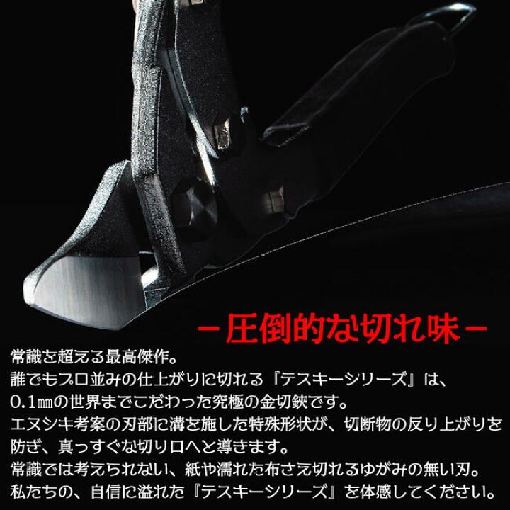楽天市場】エヌシキ 倍力機構搭載 テスキーU型 260mm 逃げ溝付仕様 旧 