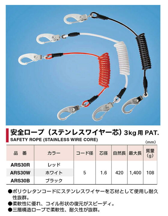 最大60%OFFクーポン OH セーフティコード2kg用 SCN-20R レッド 通販 OH セーフティコード 0.5kg用 SCN-05C クリア