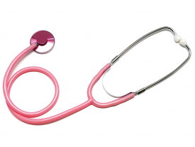 聴診器 ナースカラースコープセット シングル(外バネ式) スカイブルー ピンク 入浴用品