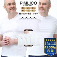 肌着 大きいサイズ メンズ【楽天ランキング1位獲得】肌着セット 3L 4L 5L 6L 7L 8L WEB限定 半袖 4枚セッ…