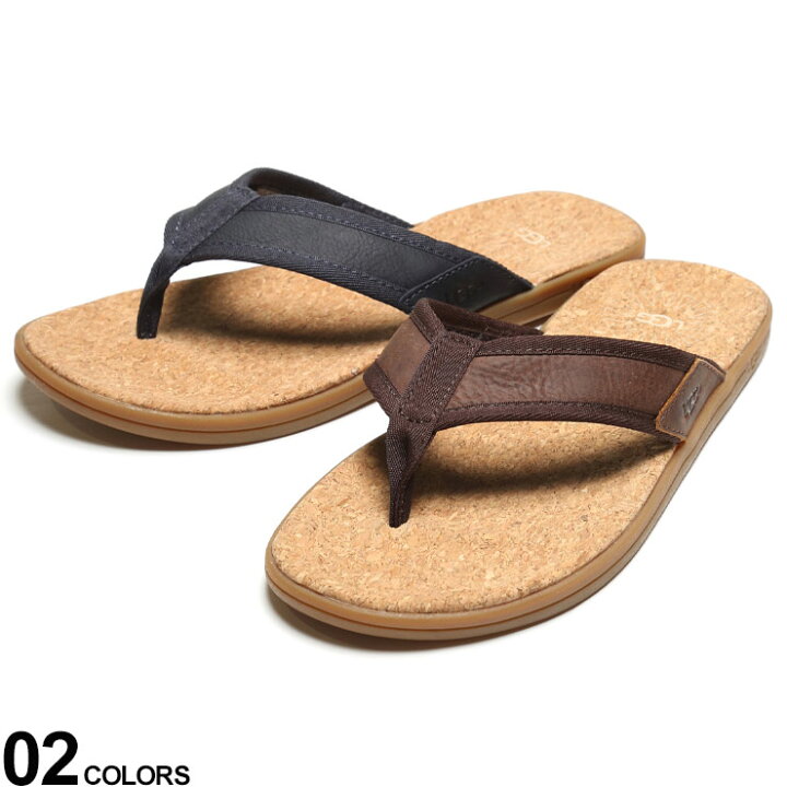 楽天市場 Ugg Australia アグ オーストラリア レザーストラップ コルクソール トングサンダル Seaside Flip ブランド メンズ 男性 シューズ 靴 サンダル ビーチサンダル 夏 レジャー 海 プール スポーツサンダル Ugg 大きいサイズのサカゼン