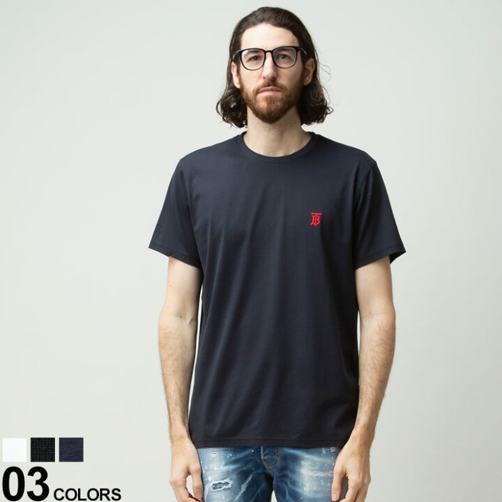 楽天市場 バーバリー メンズ Tシャツ Burberry モノグラムモチーフ クルーネック 半袖 Tシャツ ブランド メンズ 男性 トップス Tシャツ 半袖 シャツ mix 大きいサイズのサカゼン