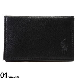 POLO RALPH LAUREN ポロラルフローレン ワンポイント レザー カードケース ブランド メンズ 男性 財布 ウォレット 名刺入れ RL405166352