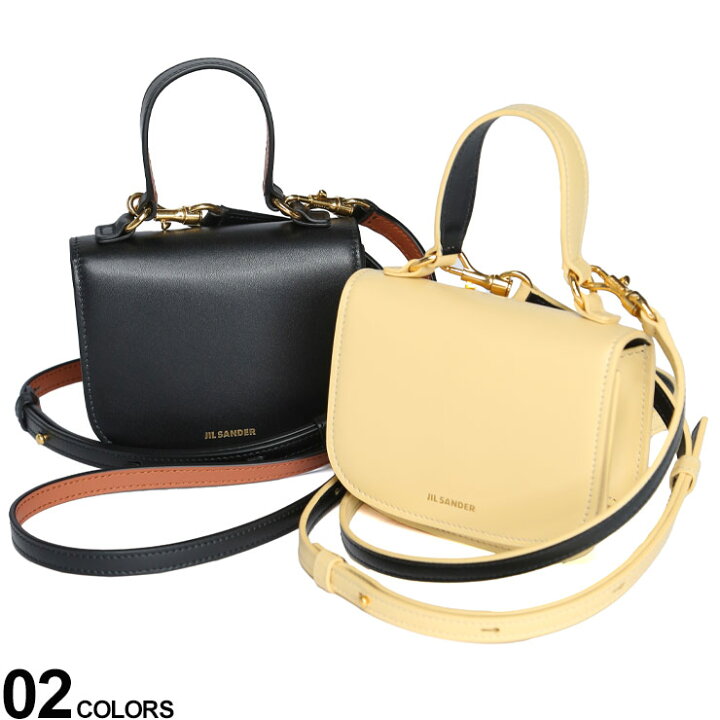 楽天市場】JIL SANDER ジルサンダー ショルダー レザー ミニバッグ 