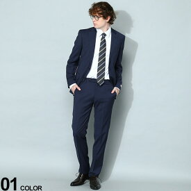 エントリーでさらにポイント+4倍 Calvin Klein カルバンクライン ピンドット シングル スーツ SLIM FIT ブランド メンズ 男性 ビジネス フォーマル スーツ CKMABRY5UZ0638