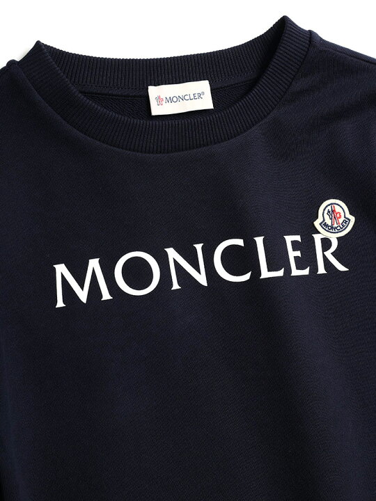 楽天市場】MONCLER モンクレール フロントロゴ クルーネック  