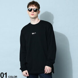 BALR. ボーラー メタルロゴ クルーネック トレーナー STRAIGHT BRAND ブランド メンズ 男性 トップス プルオーバー スウェット 長袖 BA12621067JP