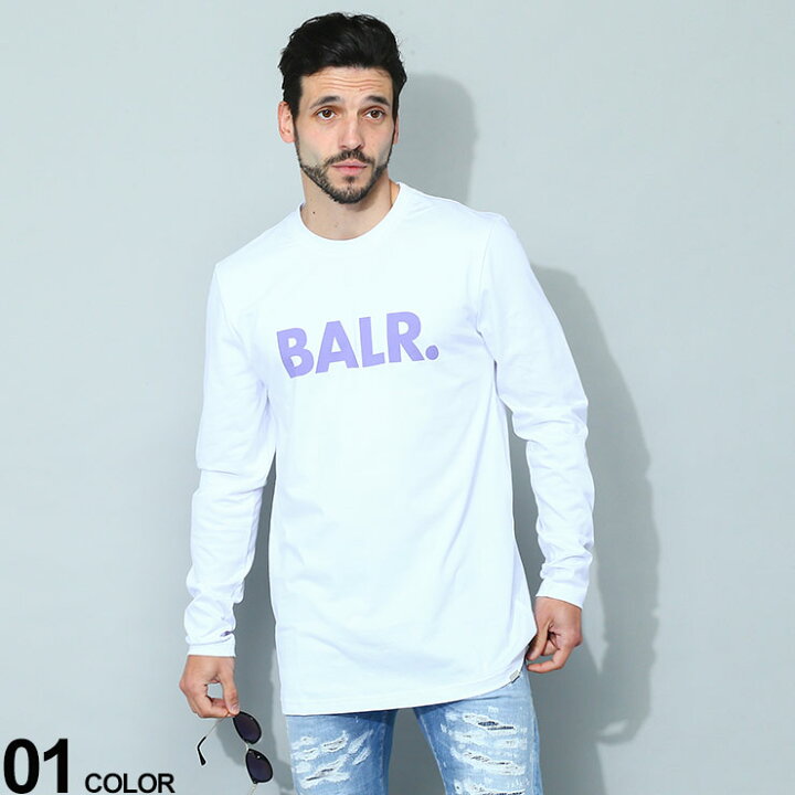 楽天市場】BALR. ボーラー ロゴプリント クルーネック 長袖 Tシャツ  