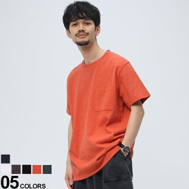 Goodwear グッドウェア USAコットン ポケット クルーネック 半袖 Tシャツ REGULAR メンズ 男性 トップス シャツ Tシャツ 半袖 コットン ポケT 2W72500D12