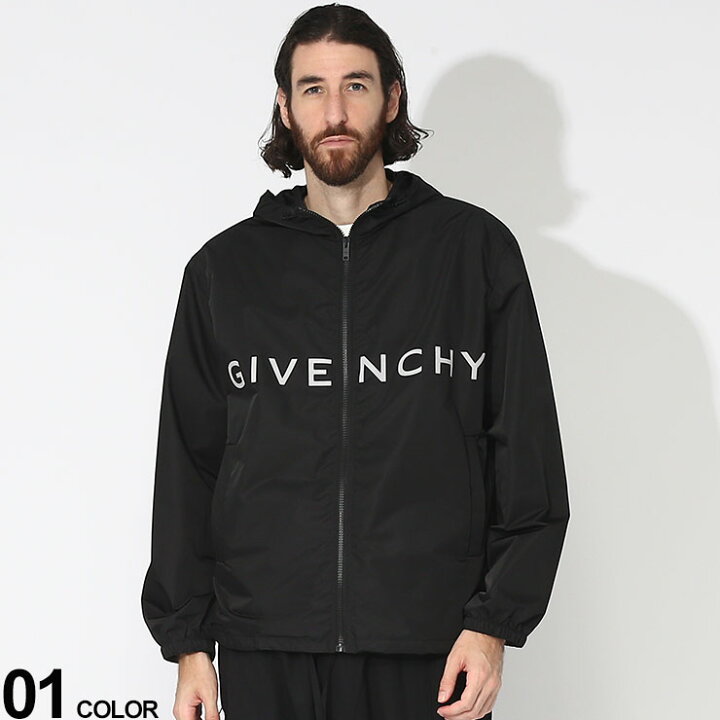 楽天市場】GIVENCHY ジバンシィ ロゴプリント フルジップ ウィンド 