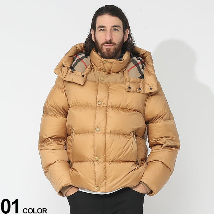楽天市場】BURBERRY バーバリー デタッチャブルスリーブ フーデッド 
