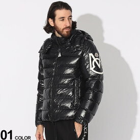 MONCLER モンクレール Mモチーフ フルジップ ダウンジャケット ブランド メンズ 男性 アウター ジャケット ブルゾン ダウン MCSAULX3