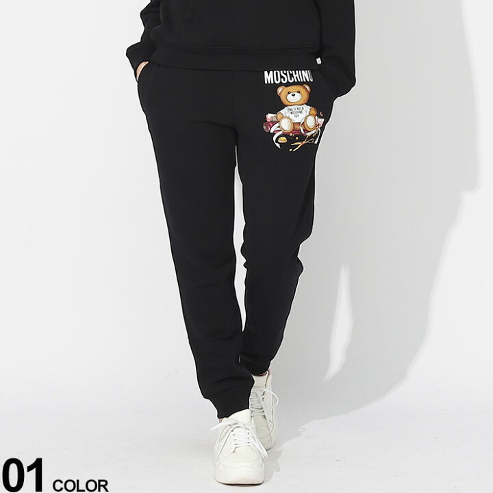 楽天市場】MOSCHINO モスキーノ プリント スウェットパンツ TAILOR  