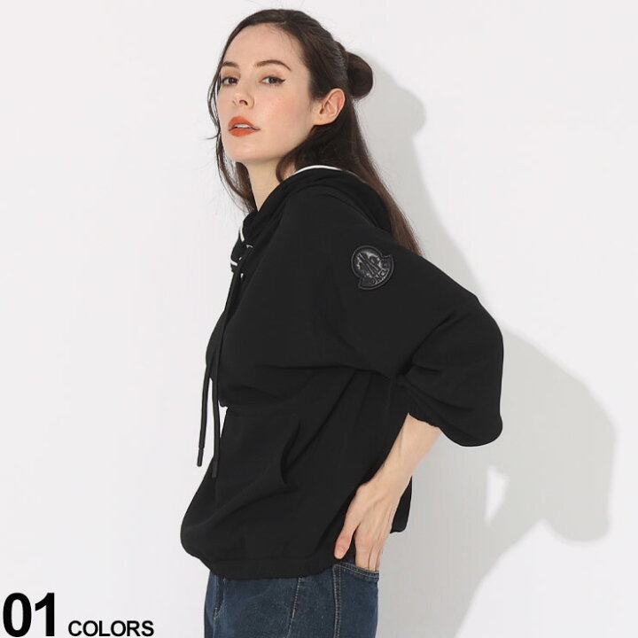 楽天市場】MONCLER モンクレール ワッペン プルオーバー パーカー  