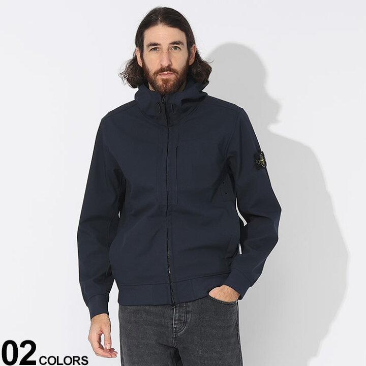 楽天市場】STONE ISLAND ストーンアイランド 裏フリース フルジップ 