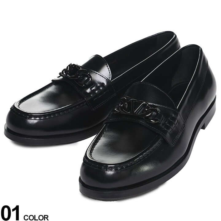 楽天市場】VALENTINO ヴァレンティノ Vロゴチェーン ローファー 