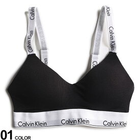 Calvin Klein カルバンクライン ロゴストラップ ノンワイヤー ライトリーブラレット ブランド レディース 女性 下着 アンダーウェア ブラジャー CKLQF7059