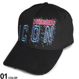 DSQUARED2 ディースクエアード ネオンICON コットン キャップ ブランド メンズ 男性 帽子 キャップ ベースボールキャップ D2BCM071705C01