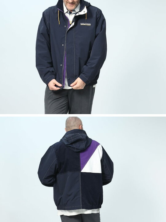 楽天市場】NAUTICA ノーティカ ナイロンアウター ジャケット 大きい 