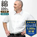 ワイシャツ カッターシャツ 半袖 大きいサイズ メンズ 春夏対応 クールビズ対応 レギュラーカラー 綿100％ 形態安定 白無地定番 LLサイズ 3L 4L 5L 6L 7L 8L B＆T CLUB 大きいサイズメンズのサカゼン