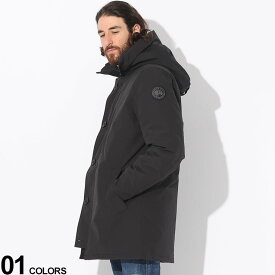 エントリーでさらにポイント+4倍 CANADA GOOSE カナダグース 袖ロゴ フード フルジップ ダウンジャケット CHATEAU ブランド メンズ 男性 アウター ジャケット ブルゾン ダウン CG2053MB