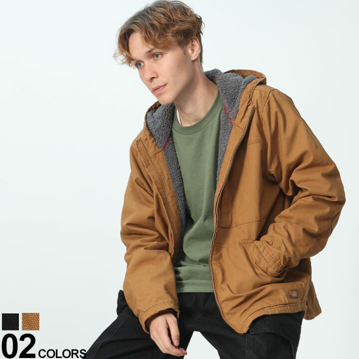 楽天市場】Dickies ディッキーズ 裏ボア フルジップ ジャケット DUCK  