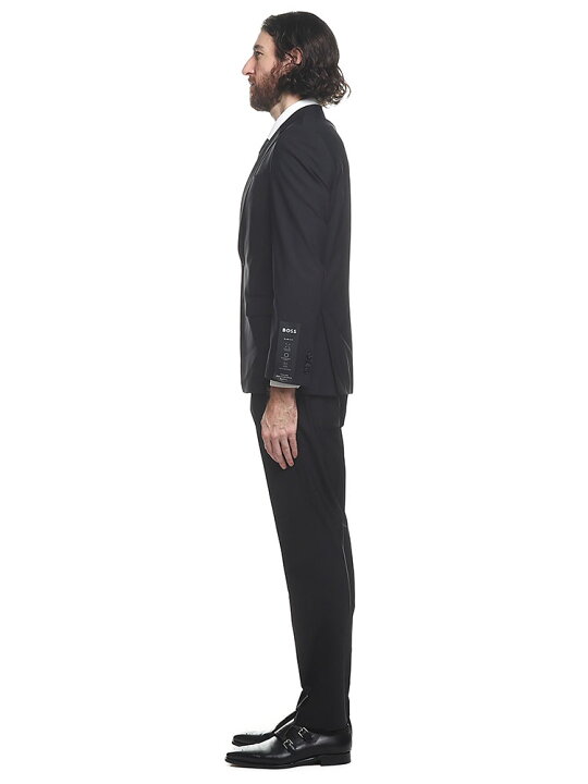 楽天市場】HUGO BOSS ヒューゴボス ストレッチ 無地 シングル スーツ 