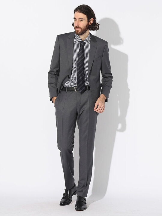 楽天市場】HUGO BOSS ヒューゴボス ストレッチ シングル 2ツ釦 スーツ 