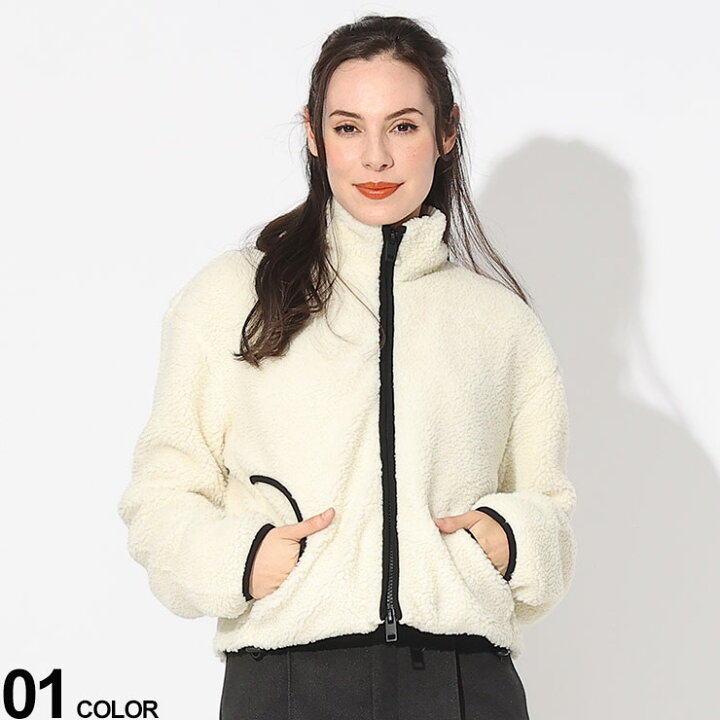 楽天市場】DIESEL ディーゼル バックロゴ フルジップ ボアジャケット  
