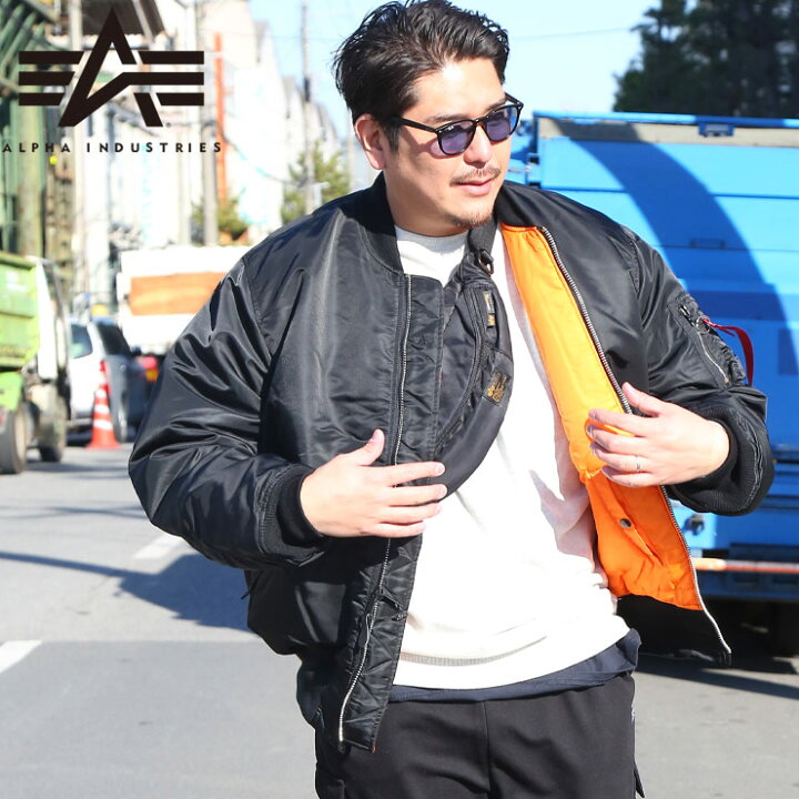 楽天市場】アルファインダストリーズ JAPAN SPEC MA-1ジャケット 