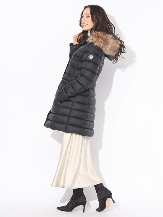 楽天市場】MONCLER モンクレール ファーフード フルジップ ダウン  