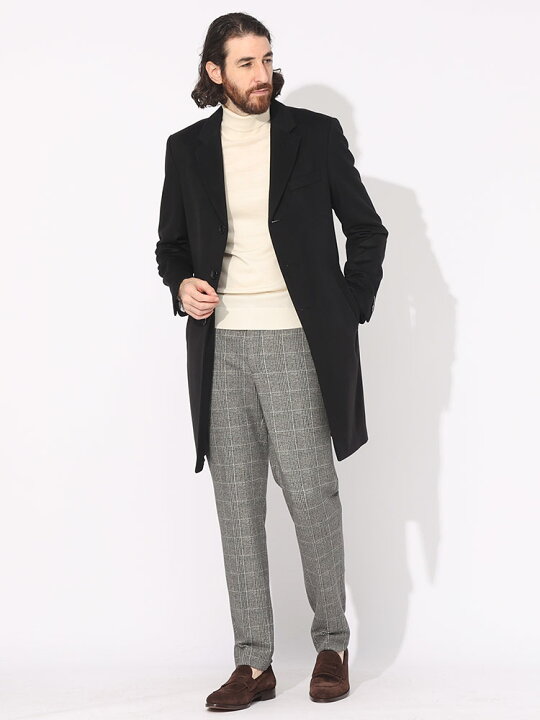 楽天市場】HUGO BOSS (ヒューゴボス) カシミヤ混 シングル チェスター  