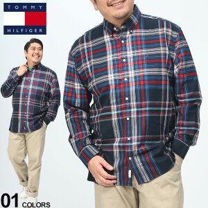 TOMMY HILFIGER `FbNVc  傫TCY Y {^_E 100 Rbg g~[qtBK[ uh `FbN