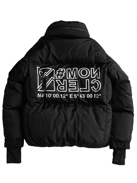楽天市場】MONCLER (モンクレール) BIGロゴ フード収納 フルジップ  
