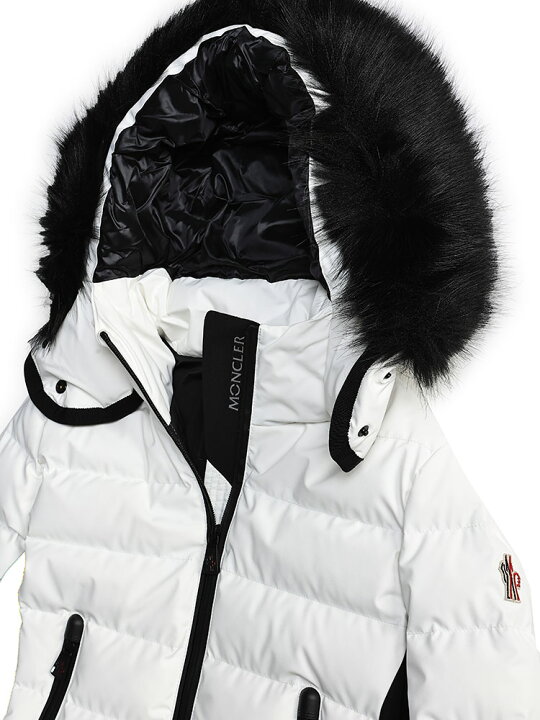 楽天市場】MONCLER (モンクレール) 防風 撥水 ファー着脱 フルジップ  
