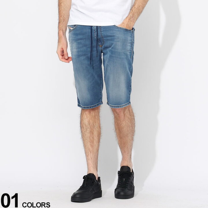 楽天市場】DIESEL (ディーゼル) ウエストコード デニム ショートパンツ 