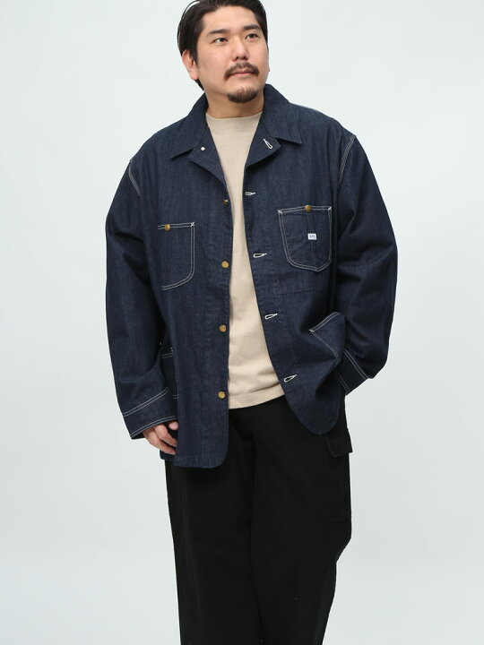 楽天市場】ロコジャケット Lee リー 3L 4L 5L ネイビー コットン100  