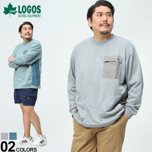 �y�N�[�|�����p��15��OFF�I11��01:59�܂Łz�y�T�b�N�X 3L 4L�̂݁z�g���[�i�[ �����Y �傫���T�C�Y �X�E�F�b�g �A�E�g�h�A �N���[�l�b�N �|�P�b�g�t�� �v���I�[�o�[ �g�b�v�X LOGOS park ���S�X �p