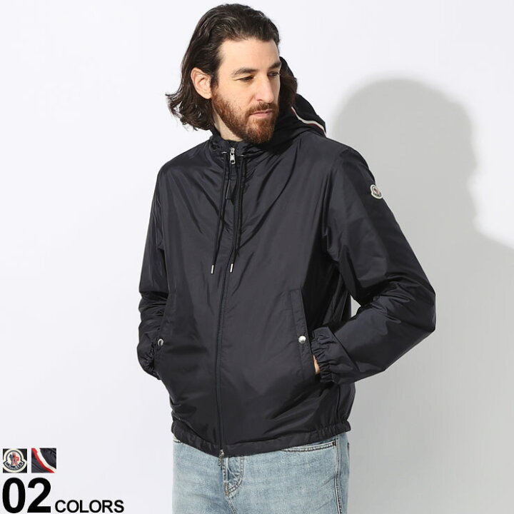 楽天市場】MONCLER (モンクレール) 撥水 フードトリコロールライン 