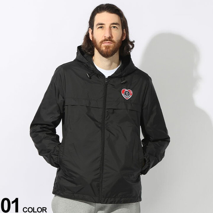楽天市場】MONCLER (モンクレール) 撥水 ハートワッペン ナイロン  