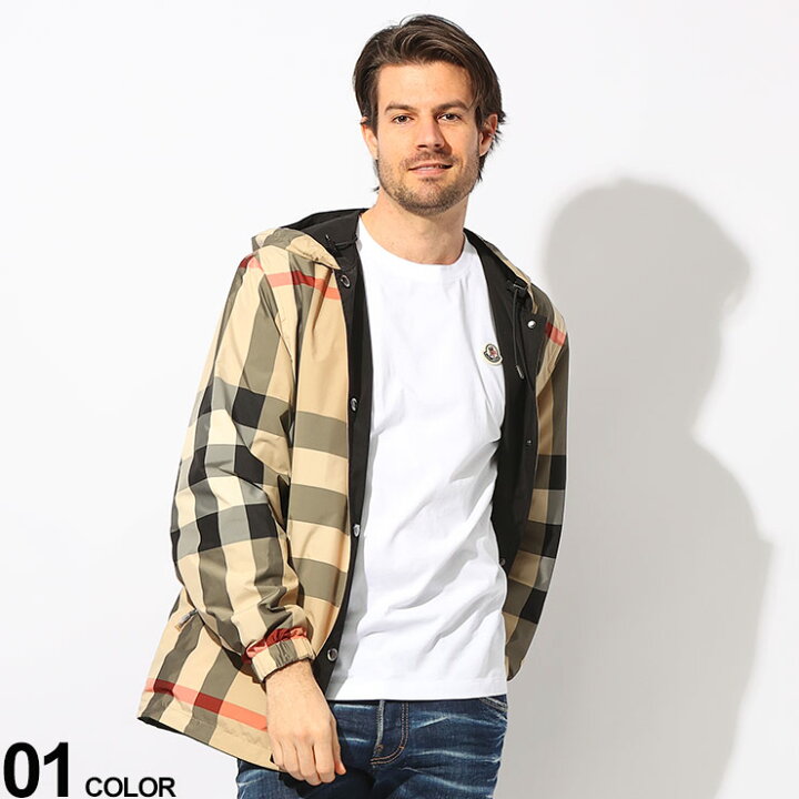 楽天市場】BURBERRY (バーバリー) リバーシブル 大判チェック フル 