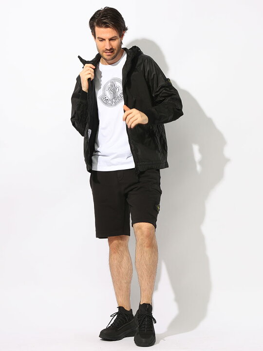 楽天市場】STONE ISLAND (ストーンアイランド) バックル付きフード 
