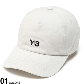 Y-3 (ワイスリー) ワンポイント ロゴワッペン キャップ DAD CAP BLACK Y3IN2390 ブランド メンズ 男性 帽子 キャップ ベースボールキャップ