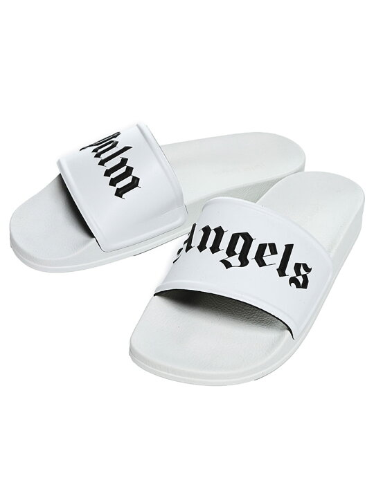 楽天市場】Palm Angels (パームエンジェルス) エンボスロゴ スライド  