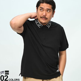 【2XLのみ】TRUE RELIGION トゥルーレリジョン 半袖 ポロシャツ 大きいサイズ メンズ 2XL 3XL ロゴ 襟モチーフ 蹄鉄 トップス 白 黒