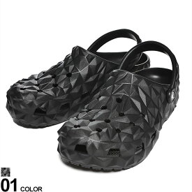 crocs クロックス クラシック ビーチ サンダル ジオメトリック クロッグ シューズ 靴 大きいサイズ メンズ