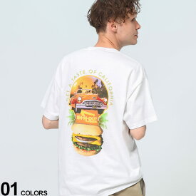 In-N-Out Burger (インアウトバーガー) 1993 TASTE OF CALIFORNIA バックプリント 半袖 Tシャツ 107 メンズ 男性 トップス シャツ Tシャツ クルー 半袖