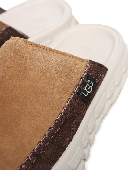 楽天市場】UGG (アグ) スエードアッパー 軽量ソール スライドサンダル  