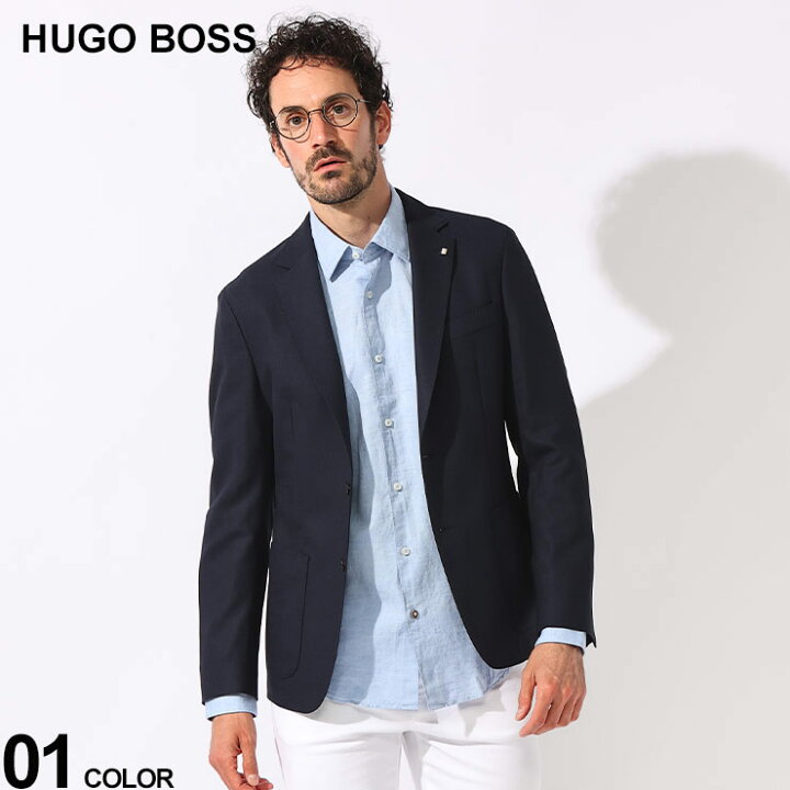 楽天市場】HUGO BOSS (ヒューゴボス) ストレッチ ウール シングル2ツ釦 