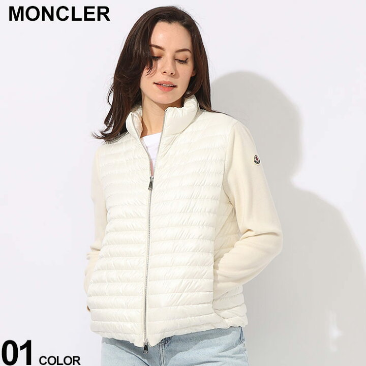 楽天市場】MONCLER (モンクレール) ウール スタンドカラー ニット 